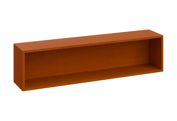 BPB - 120 police na zeď, 240x1200x300, třešeň šumavská